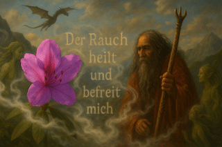 Featured image for “Rhododendron Himalaya – mein Licht führt durch den Nebel”