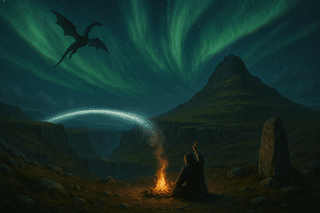 Featured image for “Nordlichtpfade * Bifröst – Die Brücke der Welten”