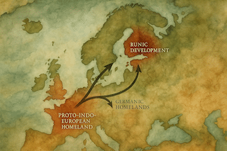 Featured image for “Die Runen sind älter als die Runen: Indogermanische Tiefenschichten einer scheinbar jungen Schrift”